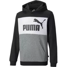 Children’s Hoodie Puma Essential Colorblock Black by Puma, Boys - Ref: S6437433, Price: 30,06 €, Discount: %