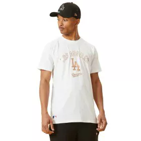 Men’s Short Sleeve T-Shirt New Era MLB Metallic Grapich Print Dodger White by New Era, Men - Ref: S6437464, Price: 26,37 €, D...