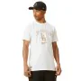 Men’s Short Sleeve T-Shirt New Era MLB Metallic Grapich Print Dodger White by New Era, Men - Ref: S6437464, Price: 26,37 €, D...