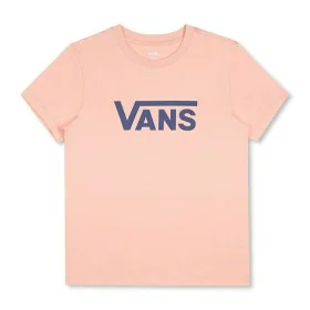 Camiseta de Manga Corta Mujer Vans Drop V SS Crew-B W Peach Salmón de Vans, Mujer - Ref: S6437932, Precio: 21,91 €, Descuento: %