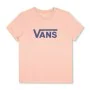 Women’s Short Sleeve T-Shirt Vans Drop V SS Crew-B W Peach Salmon by Vans, Women - Ref: S6437932, Price: 21,91 €, Discount: %