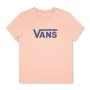 Camiseta de Manga Corta Mujer Vans Drop V SS Crew-B W Peach Salmón de Vans, Mujer - Ref: S6437932, Precio: 21,91 €, Descuento: %