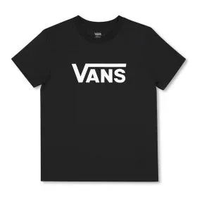 Camisola de Manga Curta Mulher Vans Drop V SS Crew-B Preto de Vans, Mulher - Ref: S6437933, Preço: 24,56 €, Desconto: %