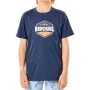 Camiseta de Manga Corta Infantil Rip Curl Filler Tee B Azul de Rip Curl, Niño - Ref: S6438295, Precio: 18,45 €, Descuento: %