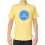 Maglia a Maniche Corte per Bambini Rip Curl Corp Icon B Giallo di Rip Curl, Bambino - Rif: S6438296, Prezzo: 12,98 €, Sconto: %