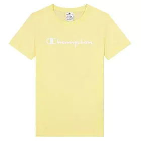 Camiseta de Manga Corta Mujer Champion Big Script Logo de Champion, Mujer - Ref: S6438556, Precio: 22,05 €, Descuento: %