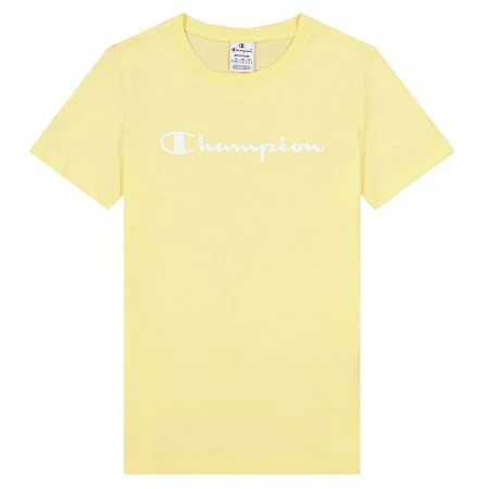 Camiseta de Manga Corta Mujer Champion Big Script Logo de Champion, Mujer - Ref: S6438556, Precio: 22,05 €, Descuento: %