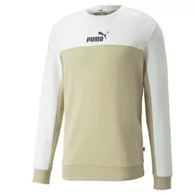 Men’s Sweatshirt without Hood Puma ESS+ Block M by Puma, Men - Ref: S6438569, Price: 44,27 €, Discount: %