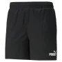 Adult Trousers Puma ESS+ Tape Black Men by Puma, Men - Ref: S6438995, Price: 23,99 €, Discount: %