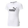 T shirt à manches courtes Enfant Puma ESS Logo Tee Blanc de Puma, Fille - Réf : S6438997, Prix : 19,35 €, Remise : %