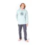 Men’s Sweatshirt without Hood Rip Curl Tapler Blue Aquamarine by Rip Curl, Men - Ref: S6439008, Price: 45,36 €, Discount: %