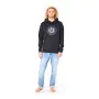 Men’s Sweatshirt without Hood Rip Curl Tapler Dark blue Black by Rip Curl, Men - Ref: S6439010, Price: 50,14 €, Discount: %