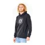 Men’s Sweatshirt without Hood Rip Curl Tapler Dark blue Black by Rip Curl, Men - Ref: S6439010, Price: 50,14 €, Discount: %