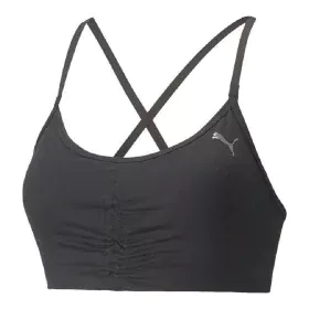 Sports Bra Puma Low Impact Studio Foundation Black by Puma, Women - Ref: S6439030, Price: 33,23 €, Discount: %