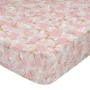 Fitted sheet HappyFriday Spring blossom Multicolour 160 x 200 x 32 cm by HappyFriday, Sheets and pillowcases - Ref: D1613713,...