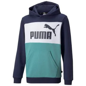 Children’s Hoodie Puma Essential Colorblock Dark blue by Puma, Boys - Ref: S6439877, Price: 33,23 €, Discount: %