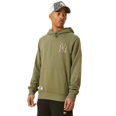 Sudadera con Capucha Hombre New Era MLB New York Yankees Caqui de New Era, Hombre - Ref: S6439928, Precio: 56,07 €, Descuento: %