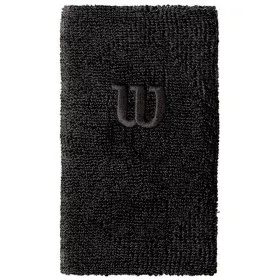 Sports Wristband Wilson Extra Wide Black by Wilson, Men's - Ref: S6440026, Price: 12,69 €, Discount: %