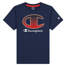 Child's Short Sleeve T-Shirt Champion Crewneck T-Shirt B Navy Blue by Champion, Boys - Ref: S6440556, Price: 12,74 €, Discoun...