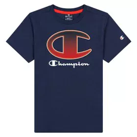 Camiseta de Manga Corta Infantil Champion Crewneck T-Shirt B Azul marino de Champion, Niño - Ref: S6440556, Precio: 12,74 €, ...