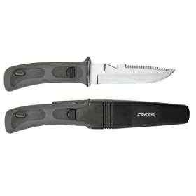 Cuchillo Cressi-Sub Vigo Negro de Cressi-Sub, Cuchillos y tijeras - Ref: S6440816, Precio: 24,58 €, Descuento: %