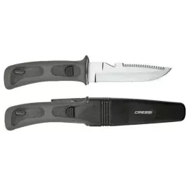 Coltello Cressi-Sub Vigo Nero di Cressi-Sub, Coltelli e forbici da immersione - Rif: S6440816, Prezzo: 24,58 €, Sconto: %