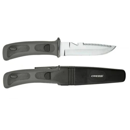 Coltello Cressi-Sub Vigo Nero di Cressi-Sub, Coltelli e forbici da immersione - Rif: S6440816, Prezzo: 23,89 €, Sconto: %