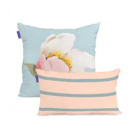 Set of cushion covers HappyFriday Spring blossom Multicolour 2 Pieces by HappyFriday, Cushion Covers - Ref: D1613728, Price: ...