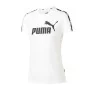 Maillot de Corps de Sport à Manches Coupe Puma Power Tee W Blanc de Puma, Femme - Réf : S6441909, Prix : 21,22 €, Remise : %