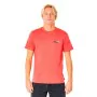 Camiseta de Manga Corta Hombre Rip Curl Revival Inverted M Salmón de Rip Curl, Hombre - Ref: S6442055, Precio: 20,88 €, Descu...