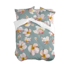 Housse de Couette HappyFriday Spring Blossom Multicouleur 200 x 200 cm de HappyFriday, Couettes et housses de couette - Réf :...