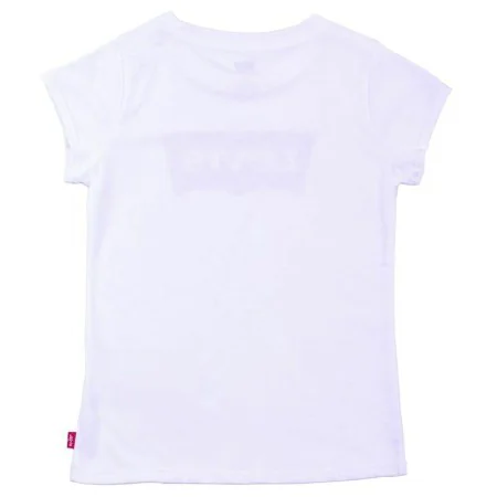 Camisola de Manga Curta Infantil Levi's Batwing B Branco de Levi's, Menino - Ref: S6442220, Preço: 19,35 €, Desconto: %