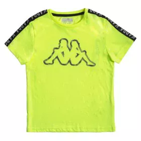 Camisola de Manga Curta Infantil Kappa Skappa K Verde limão de Kappa, Menino - Ref: S6442374, Preço: 13,83 €, Desconto: %