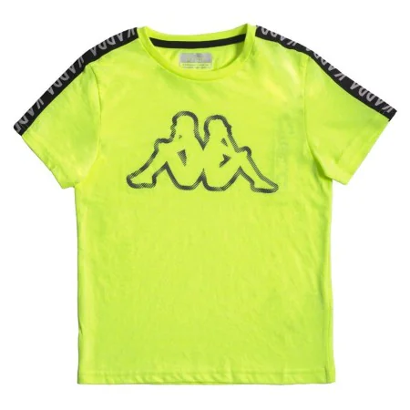 Camiseta de Manga Corta Infantil Kappa Skappa K Verde limón de Kappa, Niño - Ref: S6442374, Precio: 13,83 €, Descuento: %