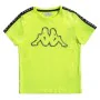 Camisola de Manga Curta Infantil Kappa Skappa K Verde limão de Kappa, Menino - Ref: S6442374, Preço: 13,83 €, Desconto: %