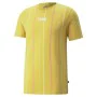 Maglia a Maniche Corte Uomo Puma Modern Basics Stripe M Giallo di Puma, Uomo - Rif: S6442647, Prezzo: 23,99 €, Sconto: %