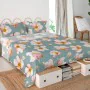 Top sheet HappyFriday Spring blossom Multicolour 210 x 270 cm by HappyFriday, Sheets and pillowcases - Ref: D1613739, Price: ...