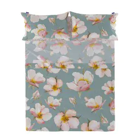 Top sheet HappyFriday Spring blossom Multicolour 160 x 270 cm by HappyFriday, Sheets and pillowcases - Ref: D1613742, Price: ...