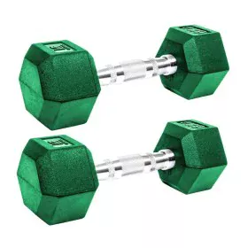 Haltères KRF 0017577 Vert (6 Kg) de KRF, Haltères - Réf : S6443623, Prix : 68,44 €, Remise : %