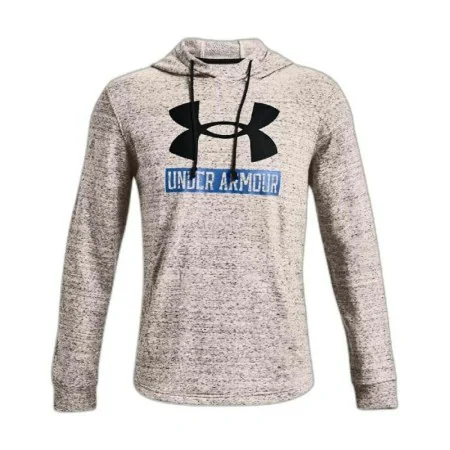 Felpa con Cappuccio Uomo Under Armour Rival Terry Logo Grigio chiaro di Under Armour, Uomo - Rif: S6443676, Prezzo: 45,36 €, ...