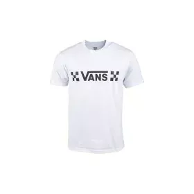 Maglia a Maniche Corte Uomo Vans Drop V Check-B Bianco di Vans, Uomo - Rif: S6443685, Prezzo: 20,75 €, Sconto: %