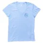 Camisola de Manga Curta Mulher Rip Curl Re-entry Azul Claro de Rip Curl, Mulher - Ref: S6443694, Preço: 18,43 €, Desconto: %