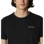 Camisola de Manga Curta Homem Columbia Sun Trek Preto Homem de Columbia, Homem - Ref: S6443889, Preço: 32,29 €, Desconto: %