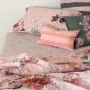 Fitted sheet HappyFriday Summer floral Multicolour 140 x 200 x 32 cm by HappyFriday, Sheets and pillowcases - Ref: D1613744, ...