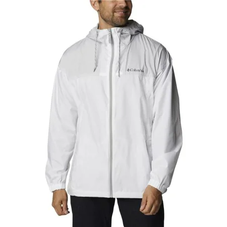 Veste Coupe-Vent Columbia Flash Challenger Blanc de Columbia, Homme - Réf : S6444431, Prix : 63,72 €, Remise : %