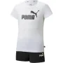 Conjunto Desportivo para Crianças Puma Logo Tee Branco de Puma, Menino - Ref: S6444445, Preço: 27,55 €, Desconto: %