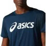 Maglia a Maniche Corte Uomo Asics Core Blu Marino di Asics, Uomo - Rif: S6444908, Prezzo: 26,29 €, Sconto: %