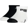 Chaussettes de Sport Puma Mini Cats x2 Noir Unisexe de Puma, Garçon - Réf : S6445388, Prix : 7,01 €, Remise : %