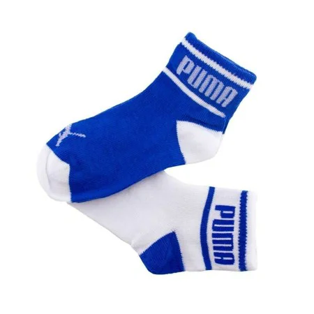 Sports Socks Puma Wording x2 Blue Unisex by Puma, Boys - Ref: S6445390, Price: 6,76 €, Discount: %