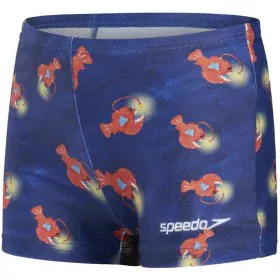 Fato de Banho Criança Speedo Essential Allover Aquashort Azul de Speedo, Roupa de banho - Ref: S6447627, Preço: 18,42 €, Desc...